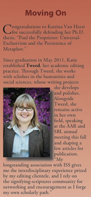 Tweed Blurb ISS